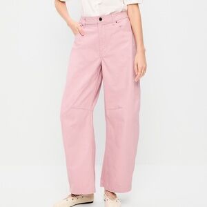 Old Navy Extra High Rise Barrel Leg Pants
